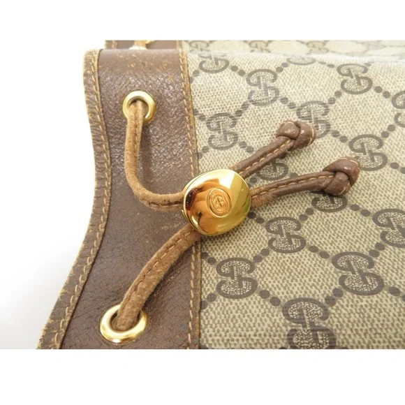 💎🥂 AUTHENTIC Luxury Gucci Brown and  Shoulder Bag - Picture 10 of 13